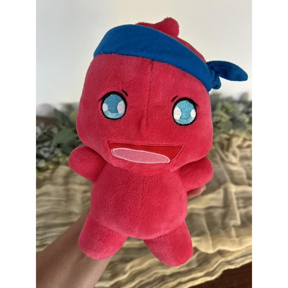 Wicked Cool Toys Ninja 8" Collector Plush Series 1 #05‎ Pon Pon Pink 8" WCT Red - Picture 6 of 7